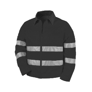 Casaco de grande visibilidade, de material reflector. Casaco de grande visibilidade, de material reflector.