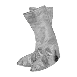 Par de polainas para extinção de incêndios.