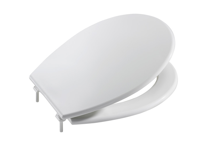 Assento e tampa de sanita, com dobradiças acetálicas